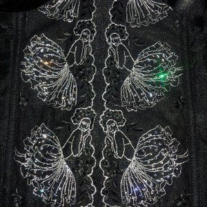 NWOT Chantal Thomass Bustier,  Rare size 36c Swarovski crystals